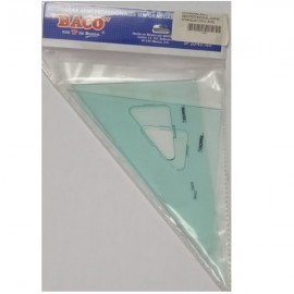 ESCUADRAS BACO SEMIPROFESIONAL 2045/60 S/GRADUACION S/ BISEL / 6