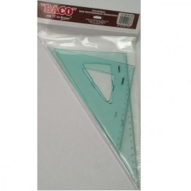 ESCUADRAS BACO SEMIPROFESIONAL 2545/60 C/GRADUACION S/ BISEL / 6