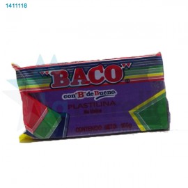 PLASTILINA MARQUETA BACO VIOLETA 63 /100