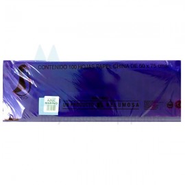 PAPEL CHINA AZUL MARINO 35 /10