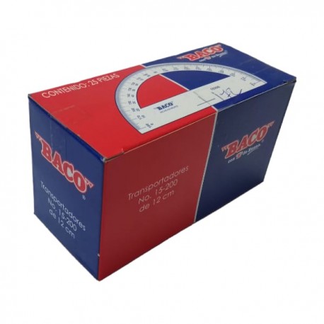 TRANSPORTADOR BACO 12.5 CMS 15200 /6