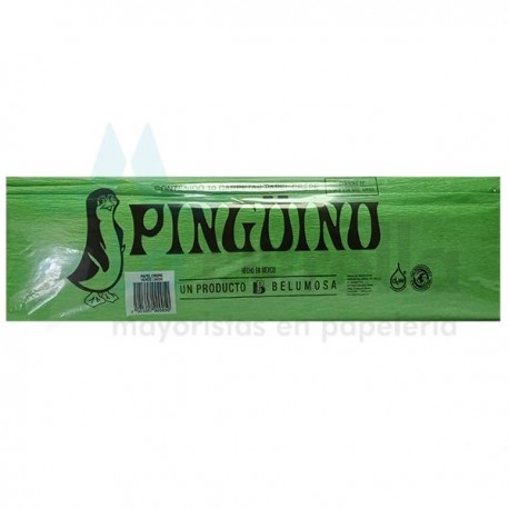 PAPEL CREPE PINGUINO VERDE LIMON 13 /25