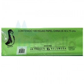 PAPEL CHINA VERDE LIMON 18 /10