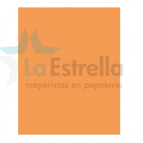 PAPEL CARTONCILLO ARCO IRIS NARANJA 50 X 70 CM / 250
