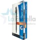 BOLIGRAFO BORRABLE ERASER MATE NEGRA /12