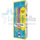 BOLIGRAFO KILOMETRICO P/M 100 RT INKJOY RETRACTIL C/12 COL SURT /48
