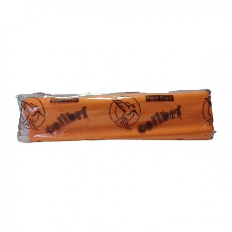PAPEL CREPE COLIBRI NARANJA 23