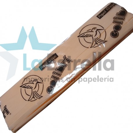 PAPEL CREPE COLIBRI SALMON 34