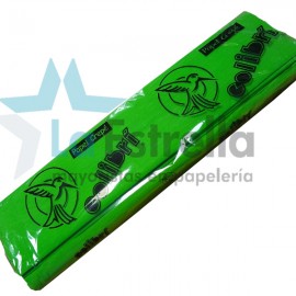 PAPEL CREPE COLIBRI VERDE BAJO 12