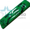 PAPEL CREPE COLIBRI VERDE BANDERA 04