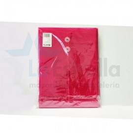 SOBRE PLASTICO ATIENZA C/HILO T/ESQUELA ROJO UF472 /5
