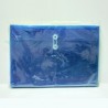 SOBRE PLASTICO ATIENZA HORIZONTAL C/HILO T/C AZUL UF117 /5