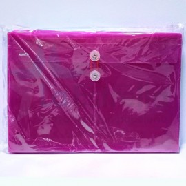 SOBRE PLASTICO ATIENZA HORIZONTAL C/HILO T/C SOLFERINO UF117 /5