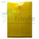 SOBRE PLASTICO ATIENZA C/HILO T/C AMARILLO UF118 /5