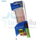 BOLIGRAFO AZOR P/M PIN POINT NEON C/4 COLORES 6834NEON /48
