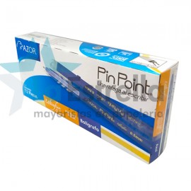 BOLIGRAFO AZOR P/U ULTRAFINO PIN POINT AZUL 6840AZ /30