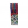 BOLIGRAFO GEL SIGNO CARTERA CON 4 PIEZAS COLORES SURTIDOS  0.7 MM /12