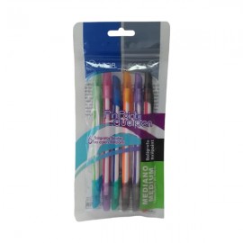 BOLIGRAFO PIN POINT DUO BOLSA CON 6 PIEZAS COLORES SURTIDOS 6876 /24
