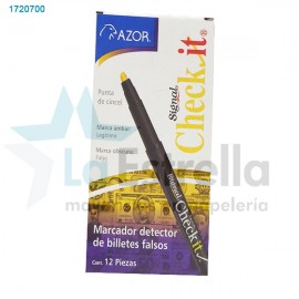 MARC DETECTOR DE BILLETES FALSOS CHECK IT 3200 /12