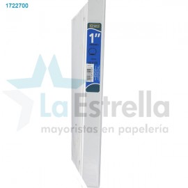 CARPETA T/O BLANCA 1 AZOR DE CLASSIC 9121BL /12