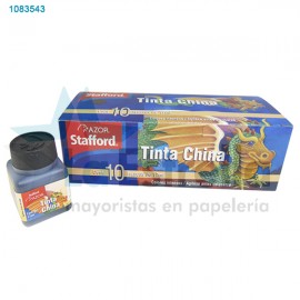 TINTA CHINA STAFFORD NEGRA 17 ML /56