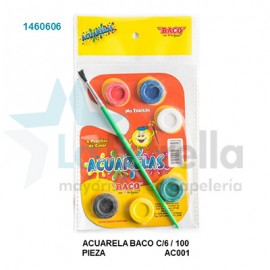 ACUARELA BACO C/6 /100