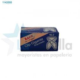 CLIP BACO GIGANTE MARIPOSA  2 /10